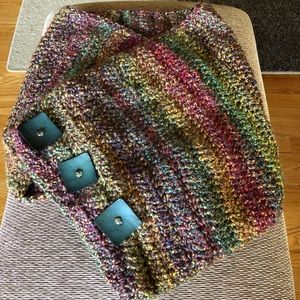 NWOT Thick Hand Knitted Scarf